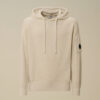 FLEECE KNIT HOODED SWEATER