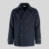 MERINO WOOL CABAN JACKET - NAVY