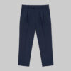 CASHMERE TROUSERS - NAVY
